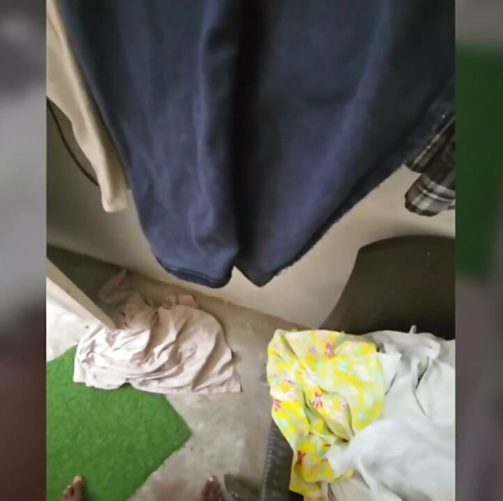 Walking and Jerking my penis around the room