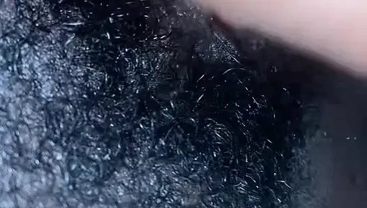 my wet creamy hairy black pussy