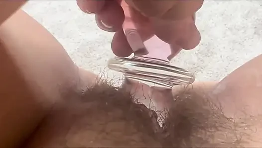 Benimle ve yeni oyuncağımla boşal
