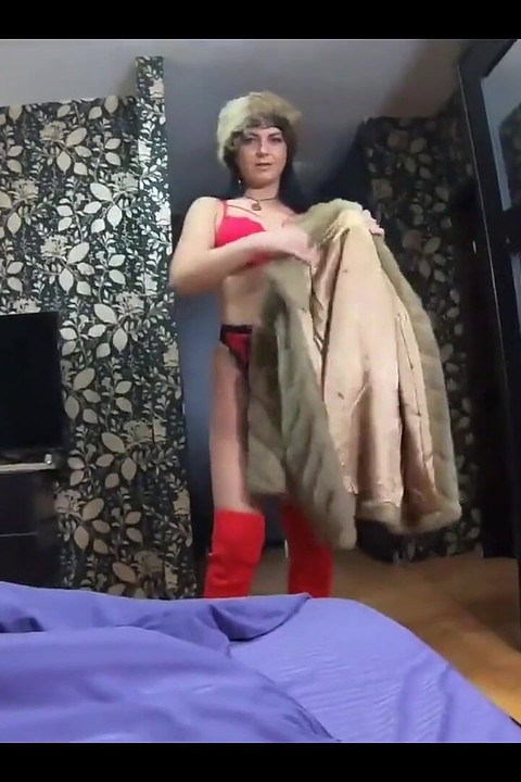 Preview- Milfycalla- Face Fuck,cum Play and Masturbation While Wearing a Fur Coat and Long Red Boots Ep 211