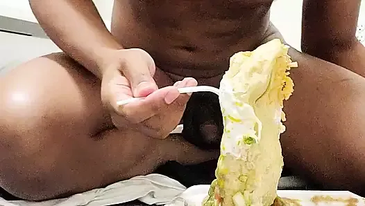 Miguel Brown comiendo desnudo bbc sexo negro polla alta abdominal polla largo