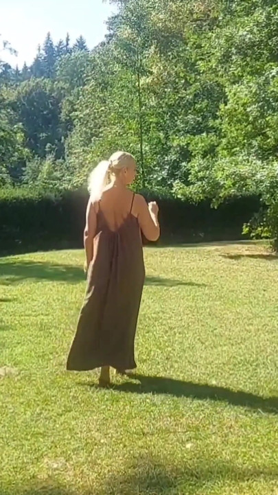 Mature Blonde Wife Enjoys Her Day