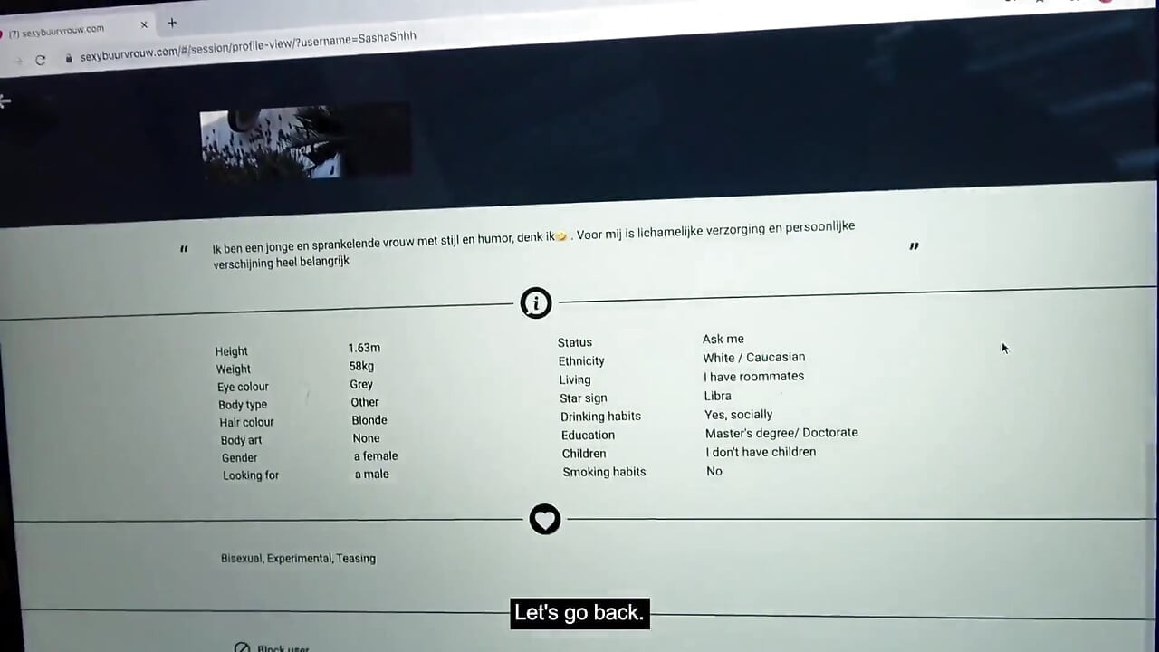 Dutch porn: He fucks, she eats chips! Sexybuurvrouw