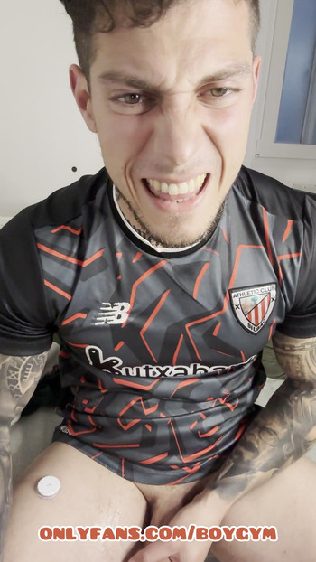 Jugador de fútbol con💦mi gran polla