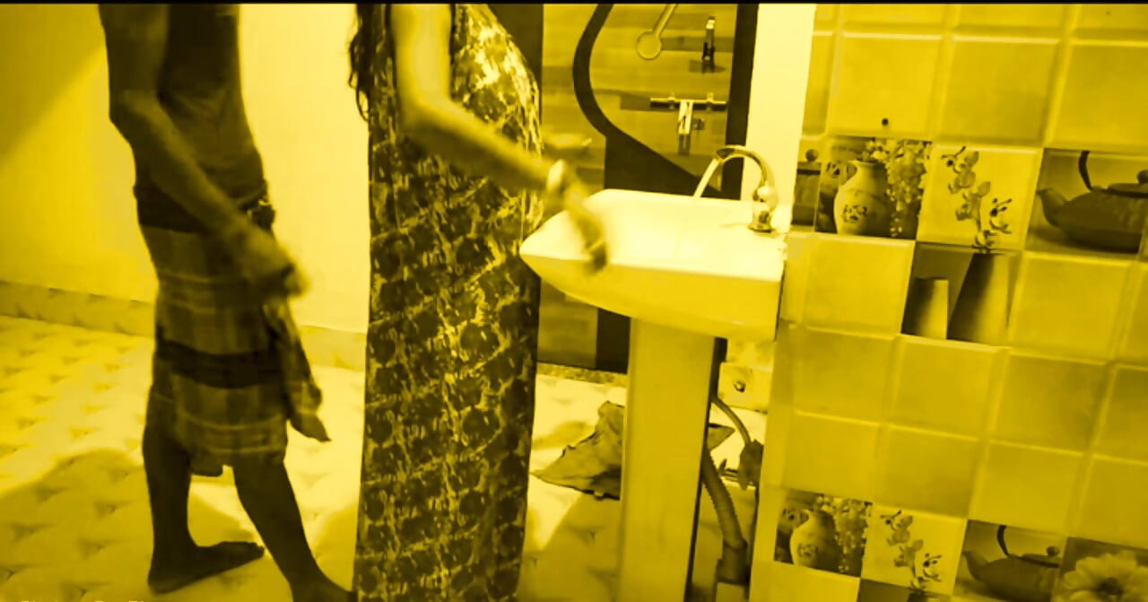 Desi hot Bhabi want young Devar hard dick in kitchen room.