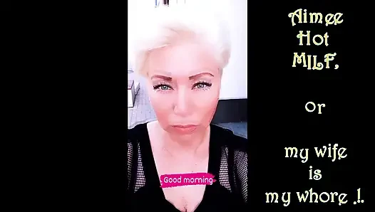 Magischer verdammter mund von fantastischer reifer schlampe ehefrau Aimee Heiße MILF .!.