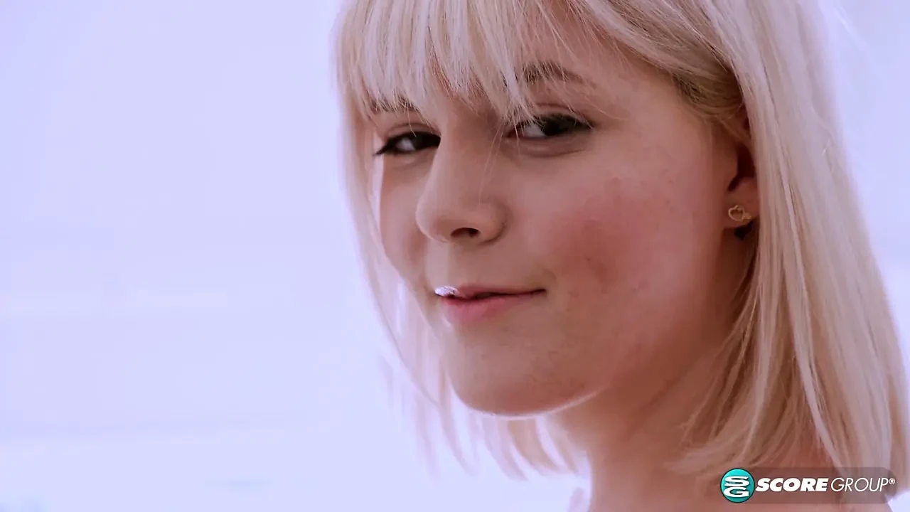 Sabrina Snow, 19, looks like a cartoon princess with white