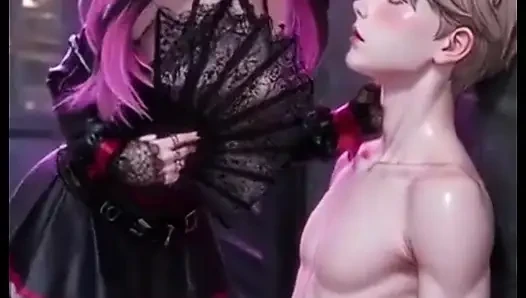 Vampirler açık seks yapıyor.