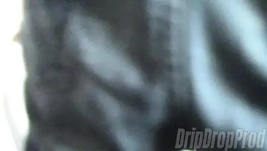 Bts dripdrop Santana Red shaking her ass before filming