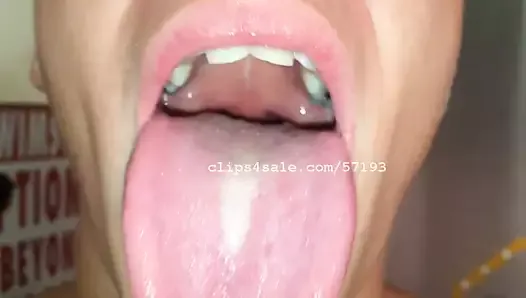 Mouth Fetish - Aaron Mouth Part6 Video1