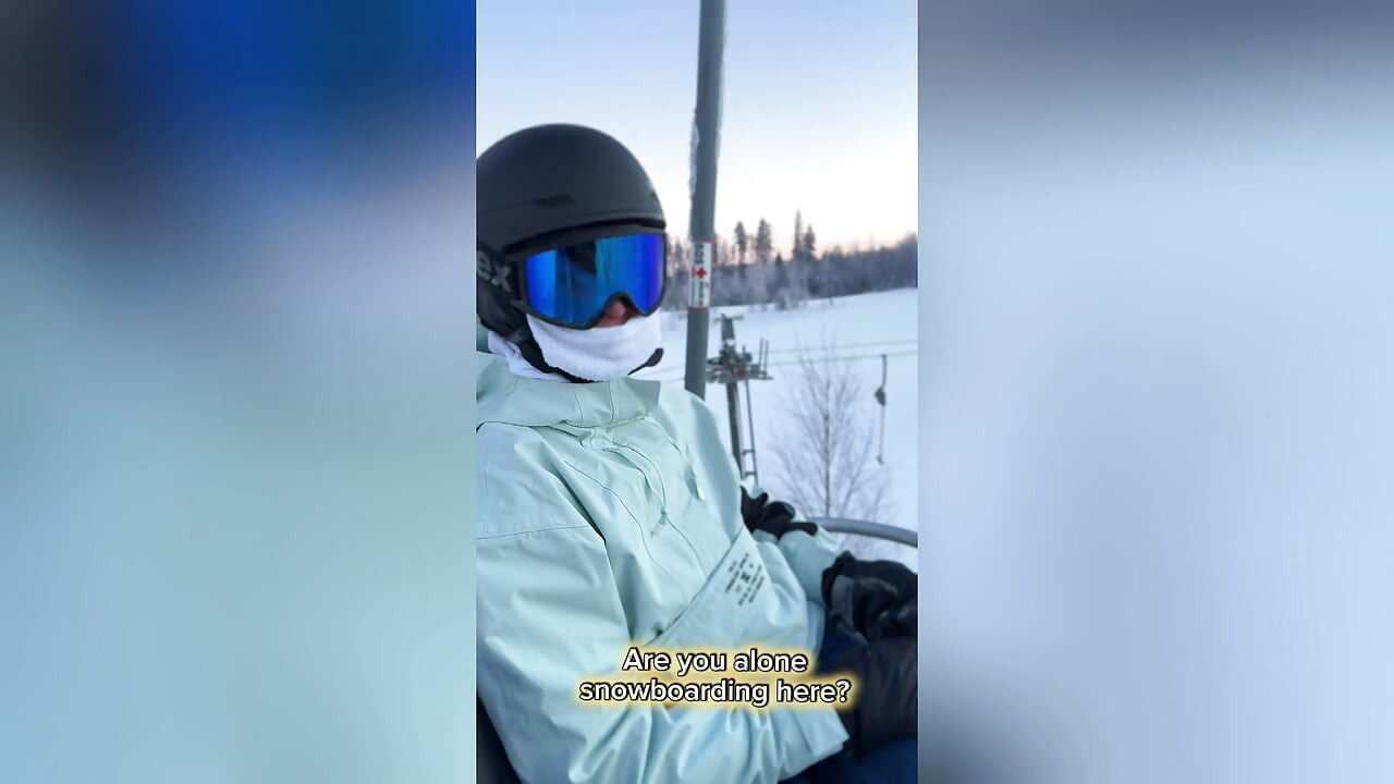 Sex With Stranger, Fucked super Sexy Snowboarder Doggystyle After Workout