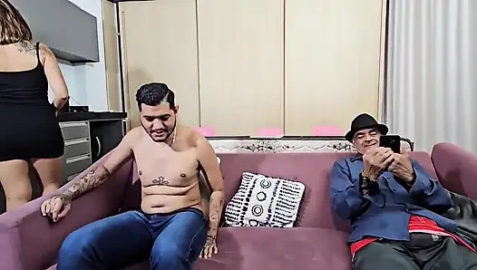 I, Agatha Sucks in While Stepdad Takes Nap - Wife's Friend Fucks Stepson