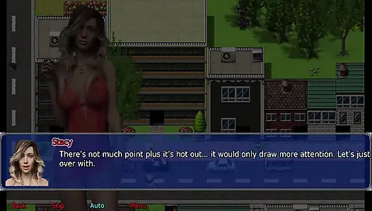 The office wife #24 - Stacy got fucked by the guys at work...Jason fucked stacy in the car and a stranger joined in.