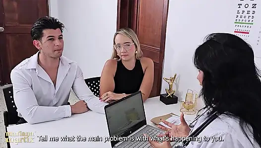 Mariana's Anatomy Chapter II: Dr. Martix Has Risky Sex with Her Patient Next to His Wife - Mariana Martix