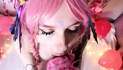 Sevgililer Gününde Citlali'den bakış açısı sakso, Genshin Impact