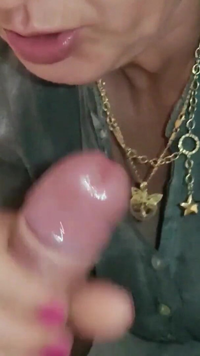 Powerful moment from "Insatiable Mature Whore Stepmother Sucks Stepson's Cock with Lust until Cum in Mouth"