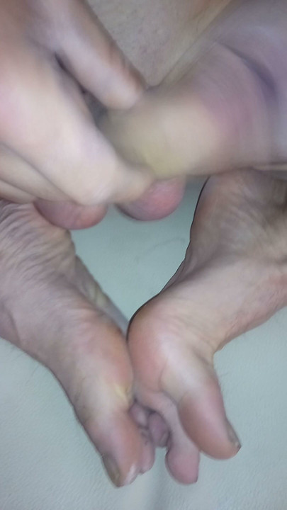 My cock loves feet