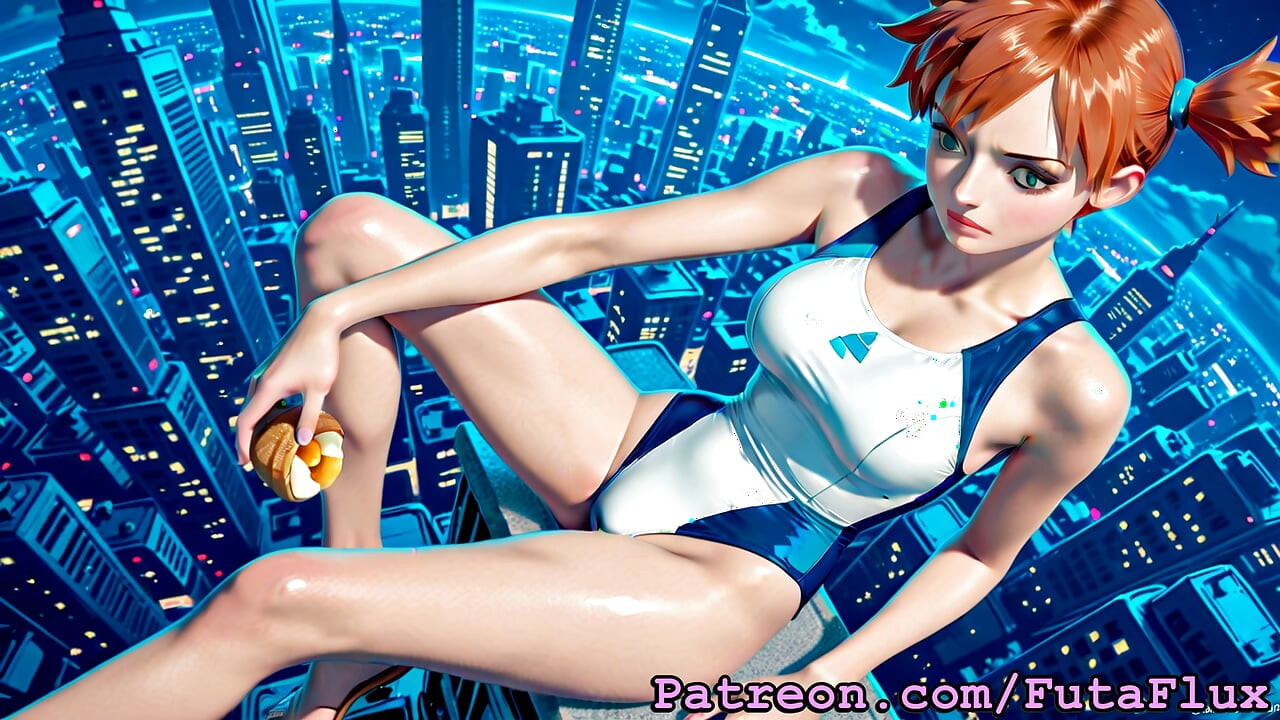 Pokemn se Futanari Misty - hastmaithun, kamashts, selphasking