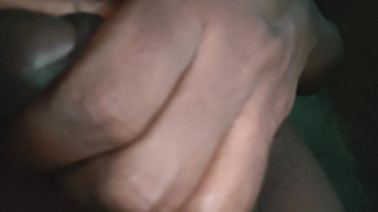 Playing with my dick at night and cumming like no other