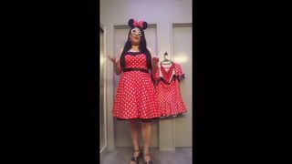 Old Minnie Mouse Costume Vs. New Minnie Mouse Costume