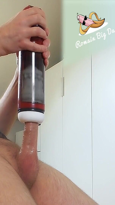 Must-share moment from "Autoblow Strong Sucking Male Masturbator intense Orgasm"