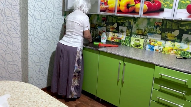 The old ass is well suited for anal sex