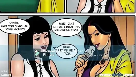 Savita bhabhi aur annie ki gaand faad chudai.