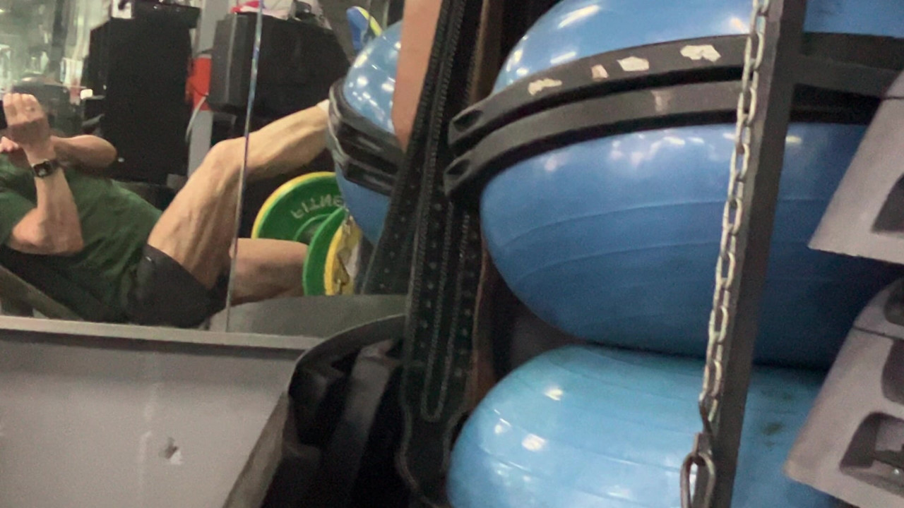 working out, getting ready