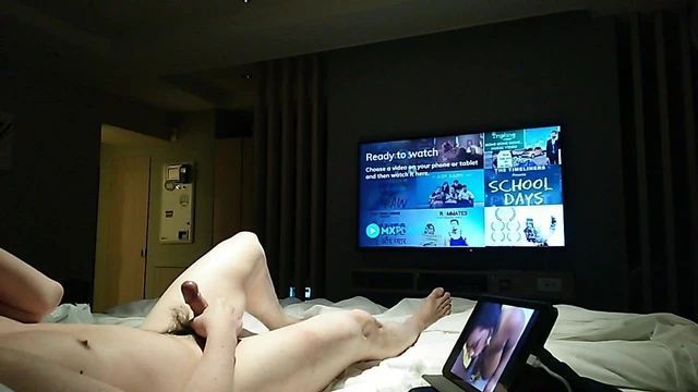 Love hotel just for masturbation Japanese Boy