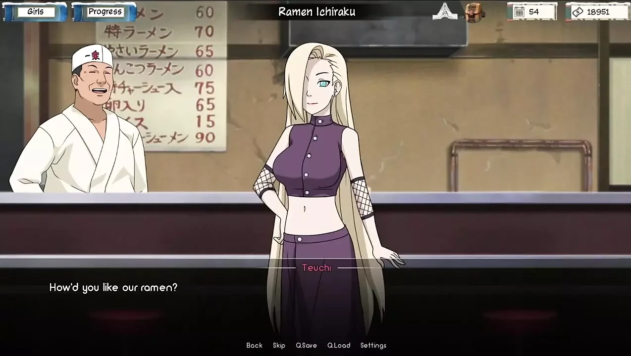 Naruto Hentai - Naruto Εκπαιδευτής v0.17.2 Μέρος 86 Σεξ με την Ινώ και Ramen! από Loveskysan69