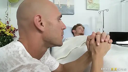 Doctors Adventures - Johnny Is Visiting His Friend in the Hospital When Courtney the Nurse Catches His Attention