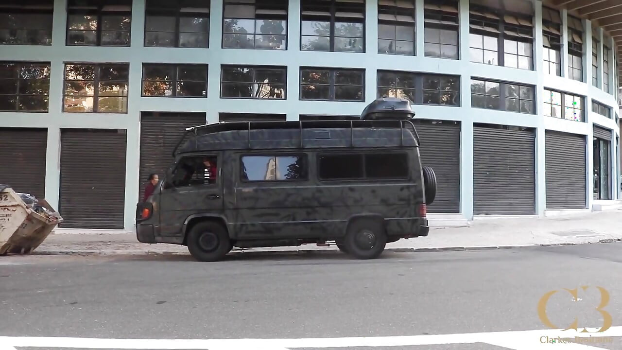 Imagine Fucking Grandmother in an Old Mobile Home in the Middle of the City.