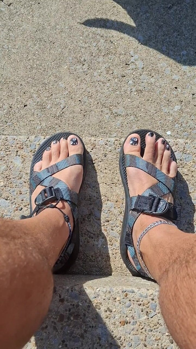 Like my other sandals?