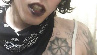 Sexy kont gothic satanische pop grote pik