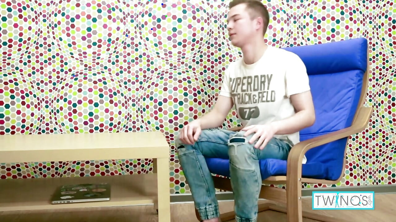 Ethan O Fingers His Ass Before Covering His Belly With A Load Of Cum!