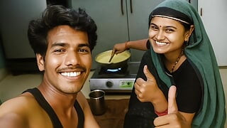 Indian Bangali Bhabhi New Couple Merried Injoy Indoor  Romance By -Snapchat143