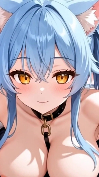 Obediente empregada Neko Bdsm treinando intensa recompensa por gozada interna | Clipe 1