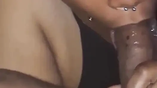 Lotz Bubblez в видео от первого лица!! Минет, АСМР