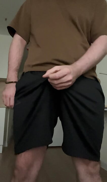 Jerking off during a thunderstorm and cumming on camera
