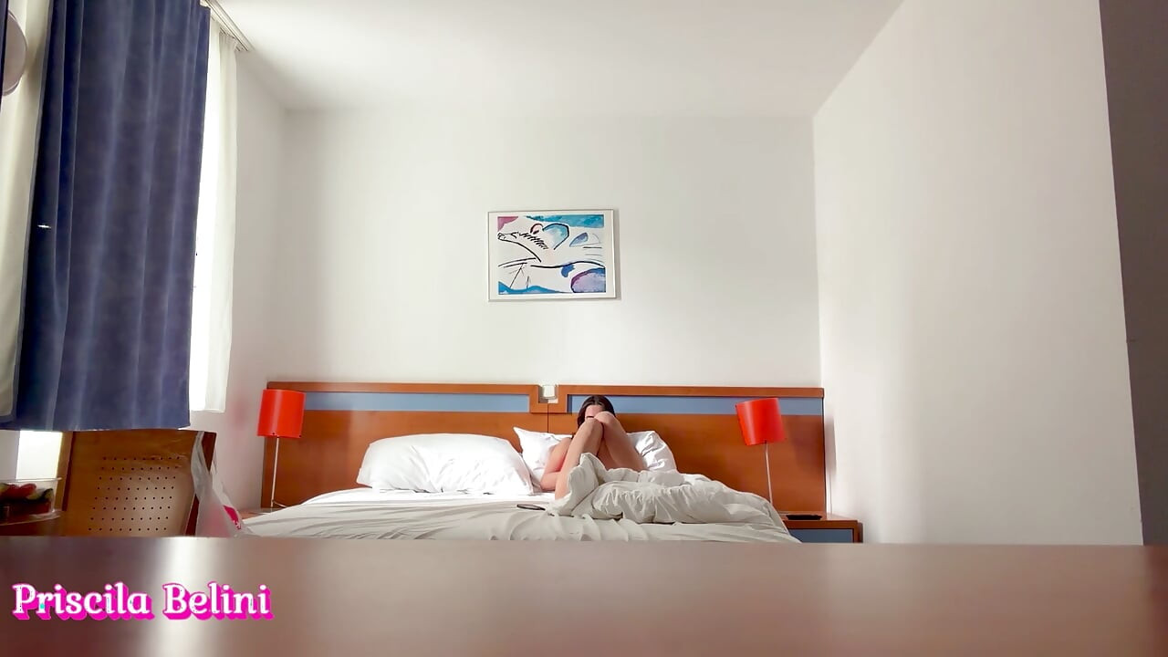 Hot girl in hotel alone in europe