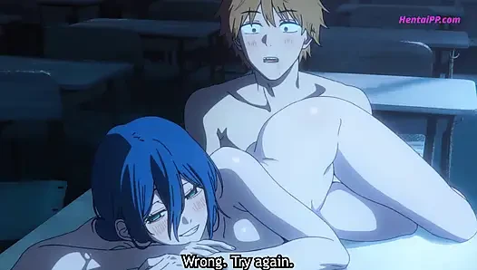 Reze's Pussy Dripping With Denji's Thick Cum After Brutal Fuck