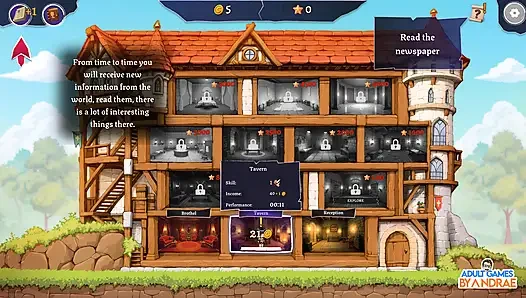 EP1: симулятор секс-гильдии, геймплей
