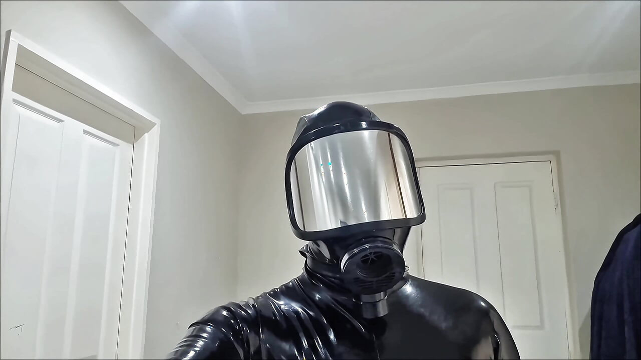 Gas Mask Drone Full Body Showcase
