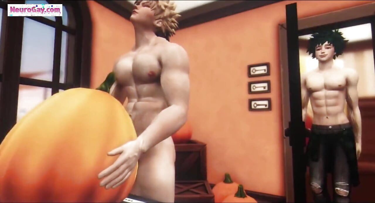 Pumpkin pie halloween boy sex anime party