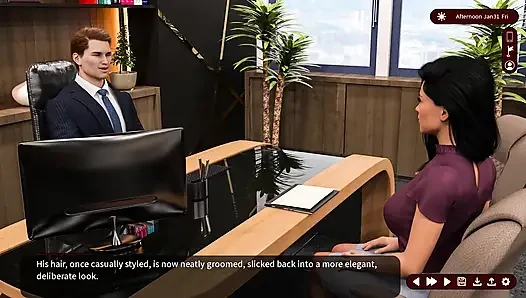 Arzu fısıltıları: ateşli evli kadın ve patronu offie'sinde - bölüm 36