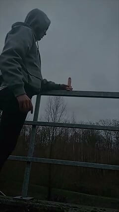 Boygrenzenlos sits down on suction cup Pennis
