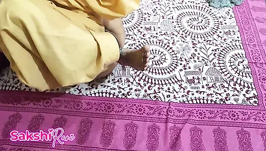 Hot Bhabi wants massage with her dever and dever fucked satisfied bhabi Full Hindi Viral Video