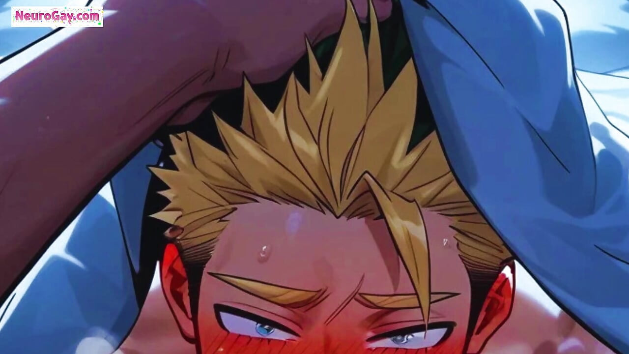Tender hands turn raw with gay desire
