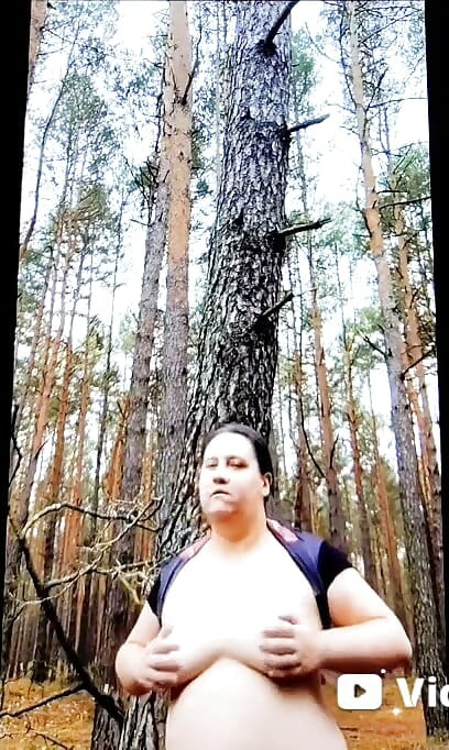 aked in the Forest A Wild Outdoor Tease