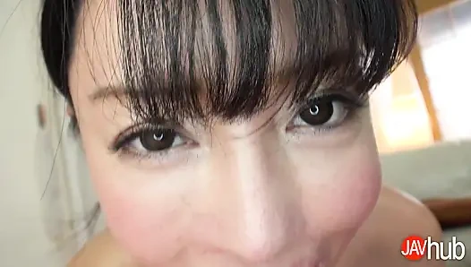 JAVHUB Haruka Aizawa shoves her tongue in his ass